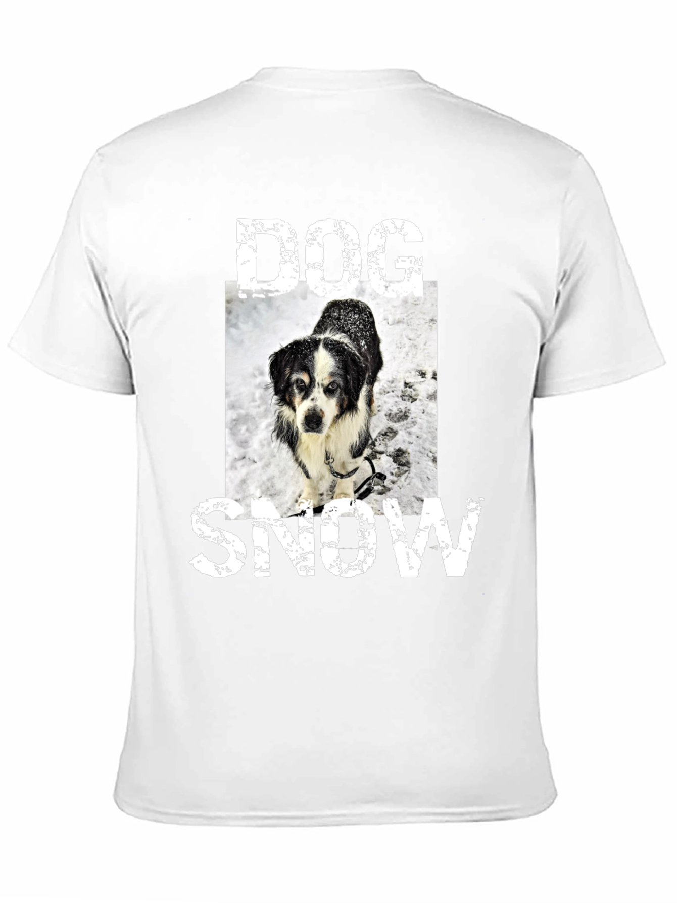 Dog in Snow T-Shirt
