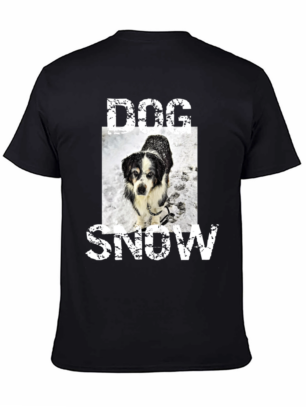 Dog in Snow T-Shirt