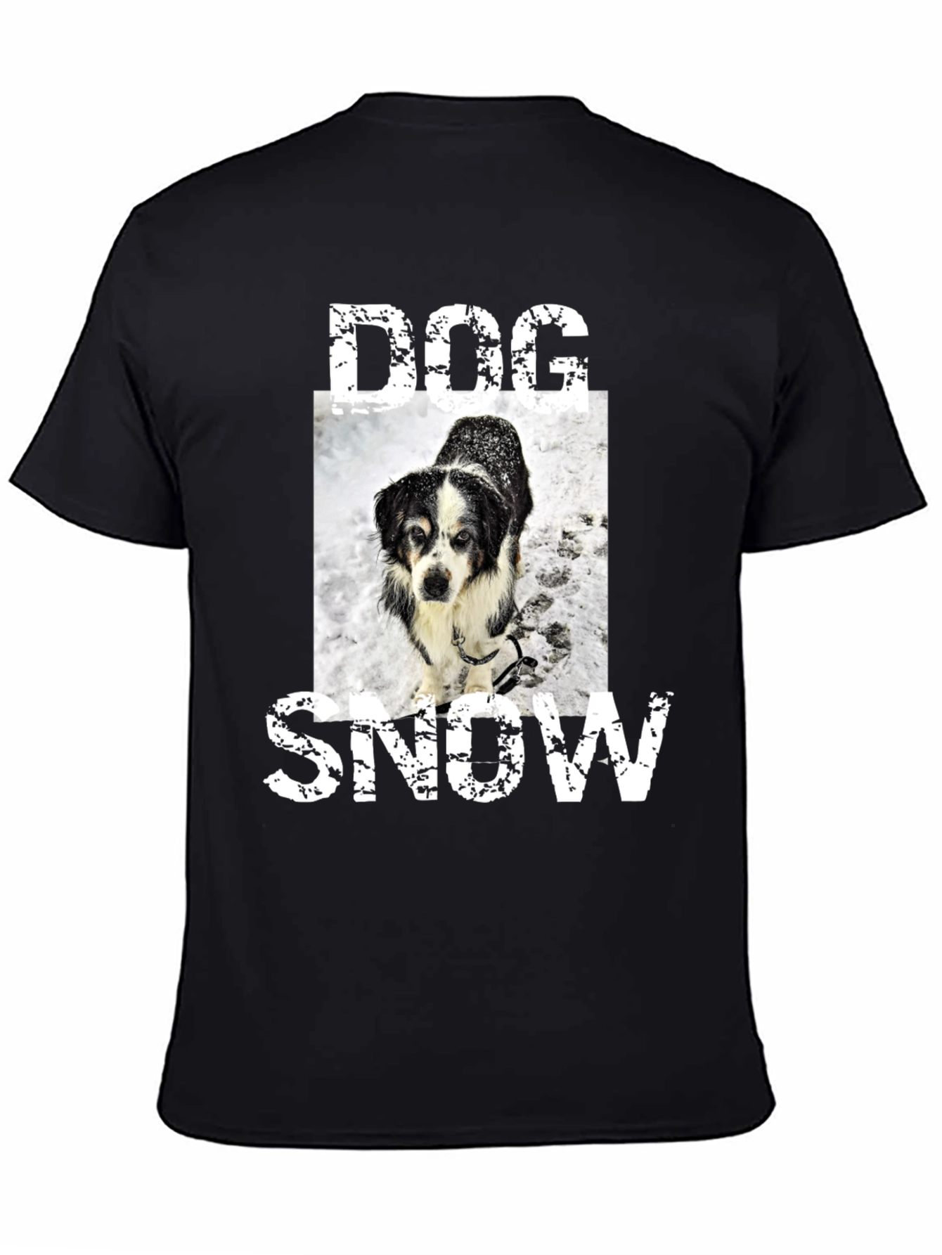Dog in Snow T-Shirt