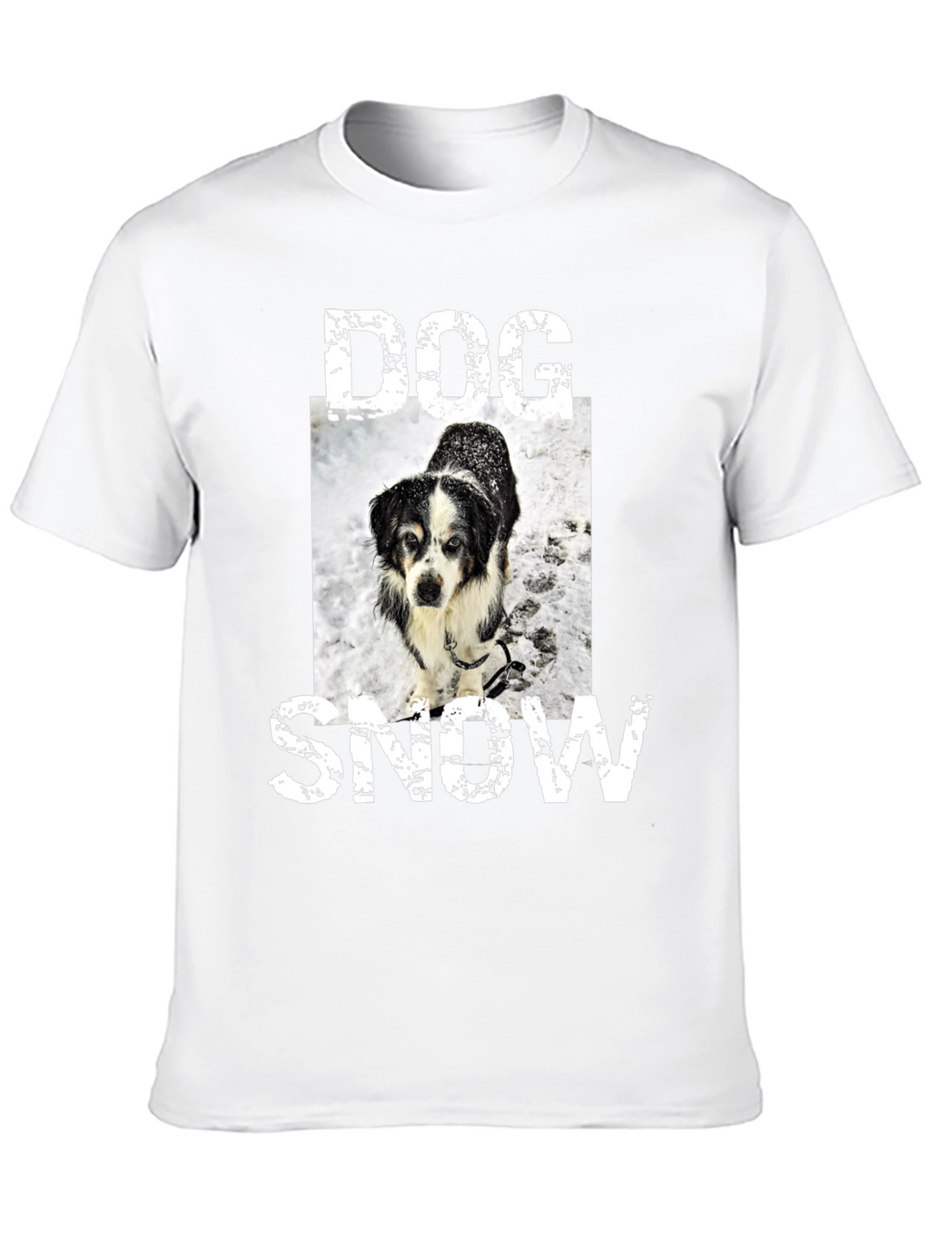 Dog in Snow T-Shirt