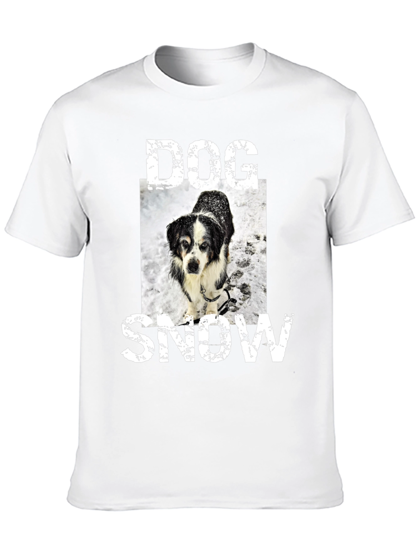 Dog in Snow T-Shirt