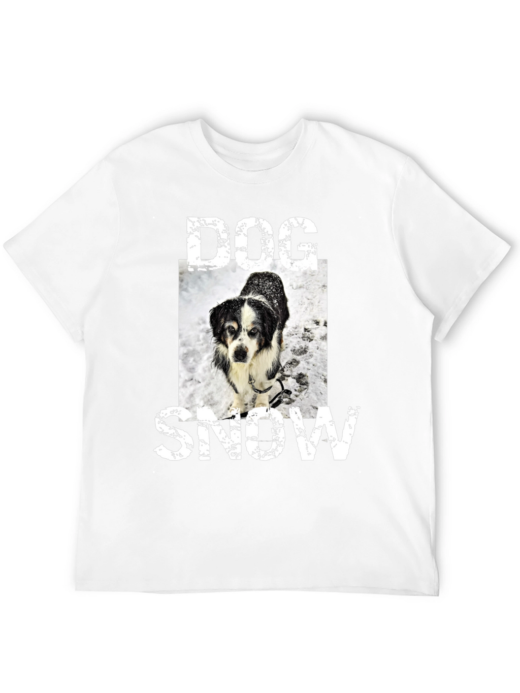 Dog in Snow T-Shirt