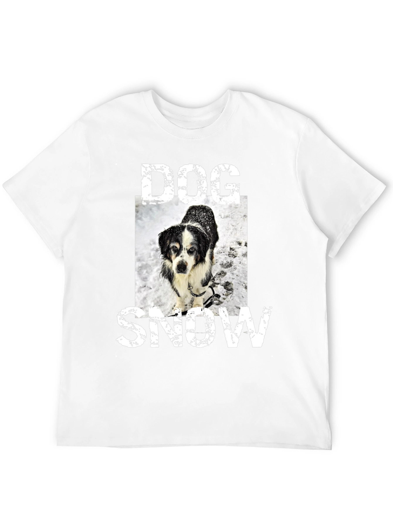Dog in Snow T-Shirt