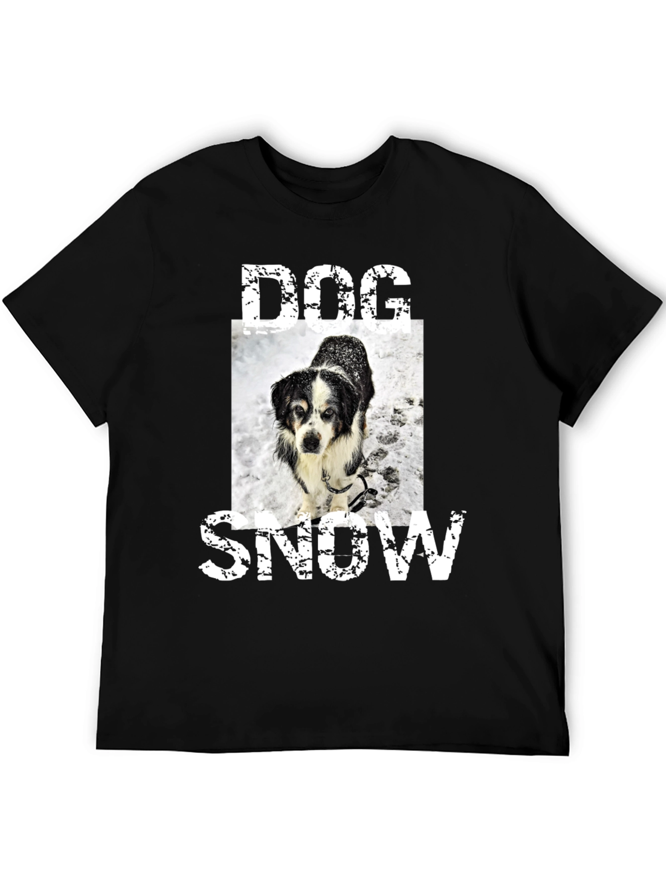 Dog in Snow T-Shirt