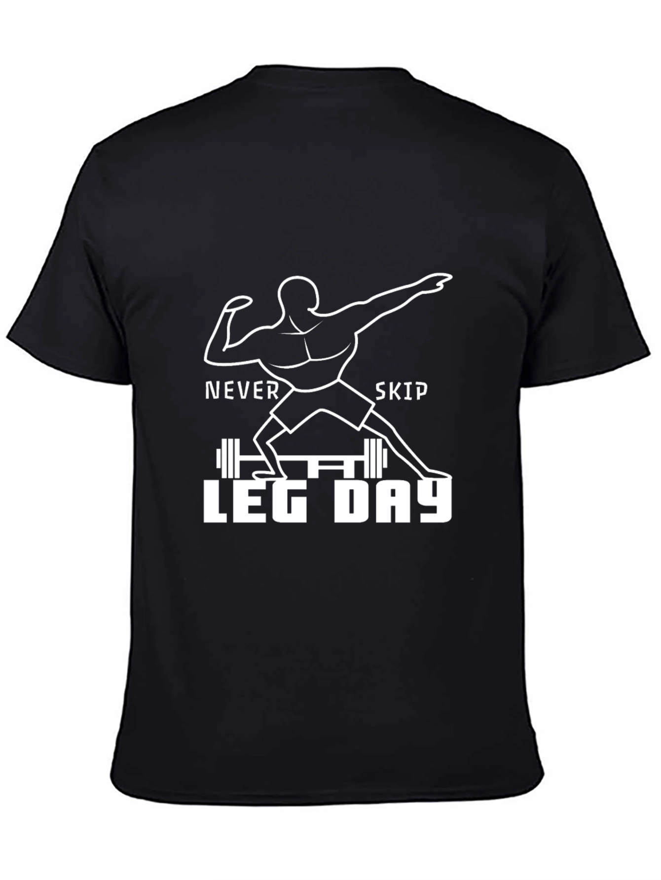 Never Skip Leg Day Graphic Tee