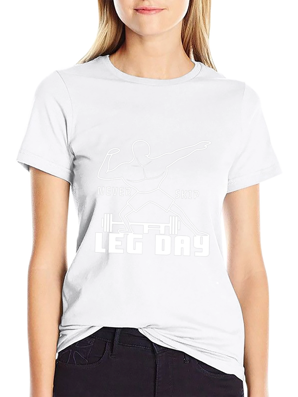 Never Skip Leg Day Graphic Tee