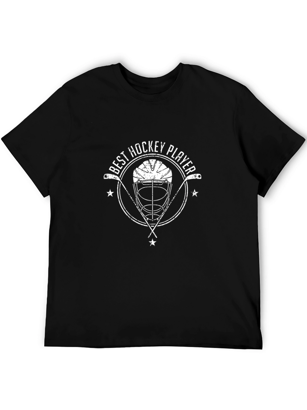 Best Hockey Player Black T-Shirt