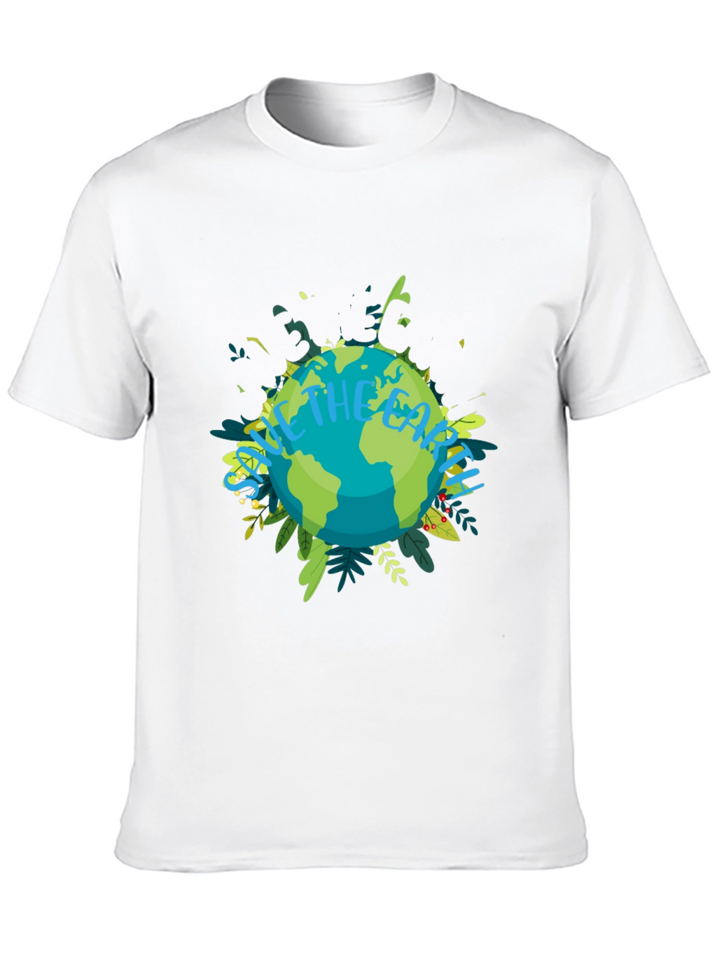 Eco-Friendly Save the Earth Graphic Tee