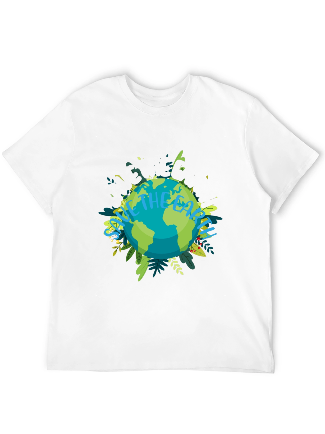 Eco-Friendly Save the Earth Graphic Tee