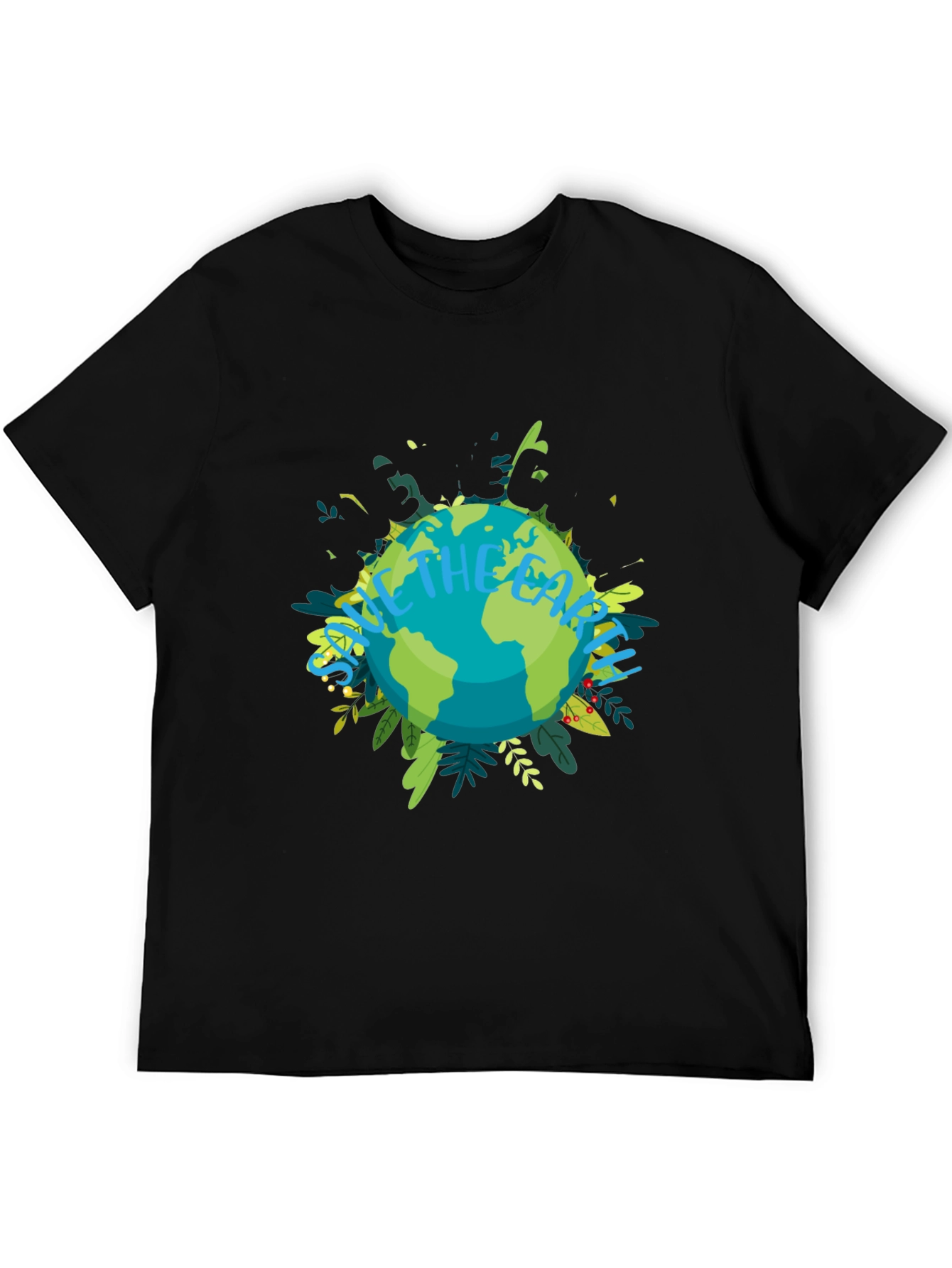 Eco-Friendly Save the Earth Graphic Tee