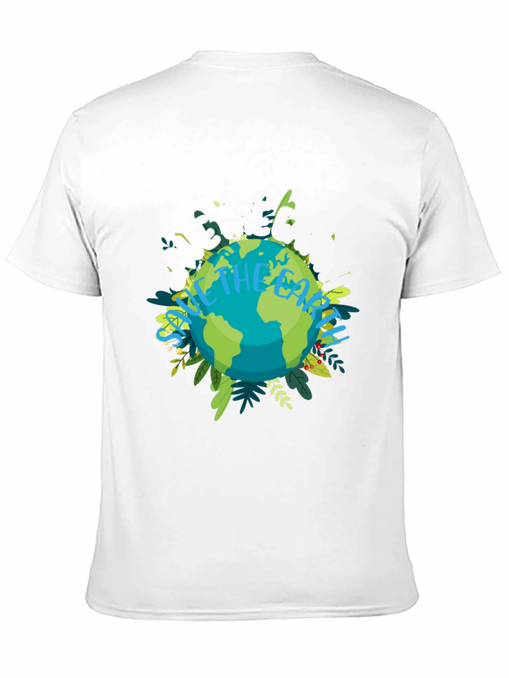 Eco-Friendly Save the Earth Graphic Tee