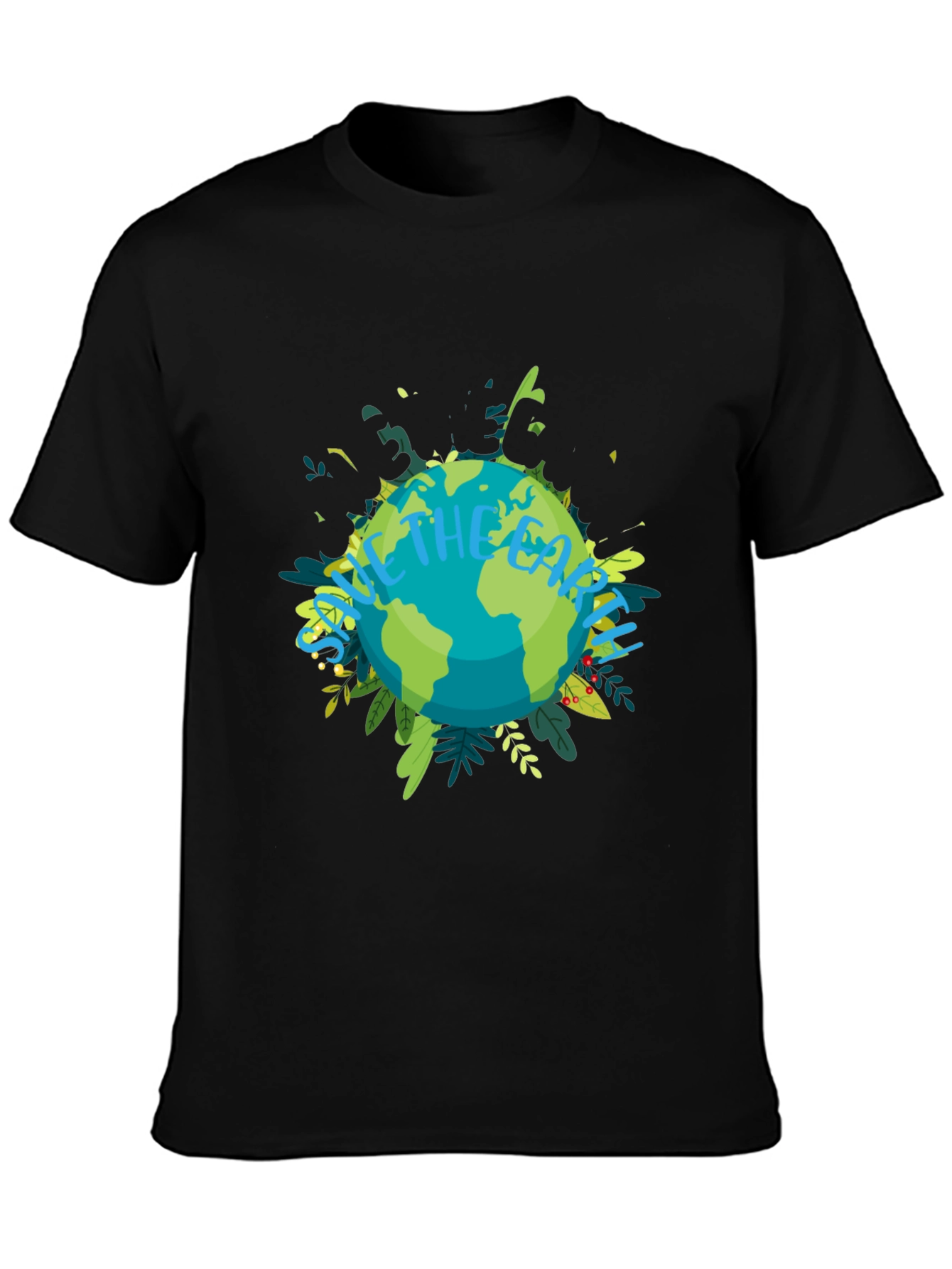 Eco-Friendly Save the Earth Graphic Tee