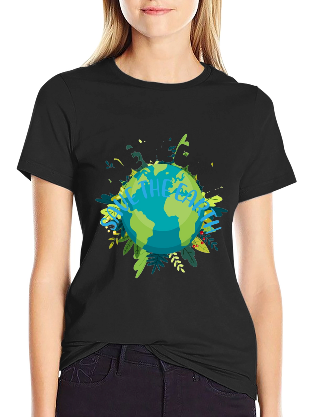 Eco-Friendly Save the Earth Graphic Tee
