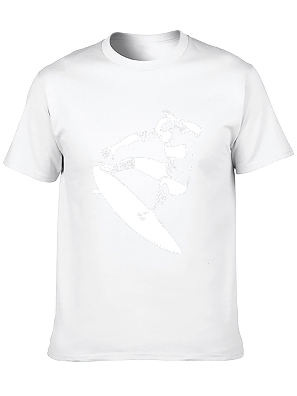 Black Surfer Graphic Tee - Casual Style