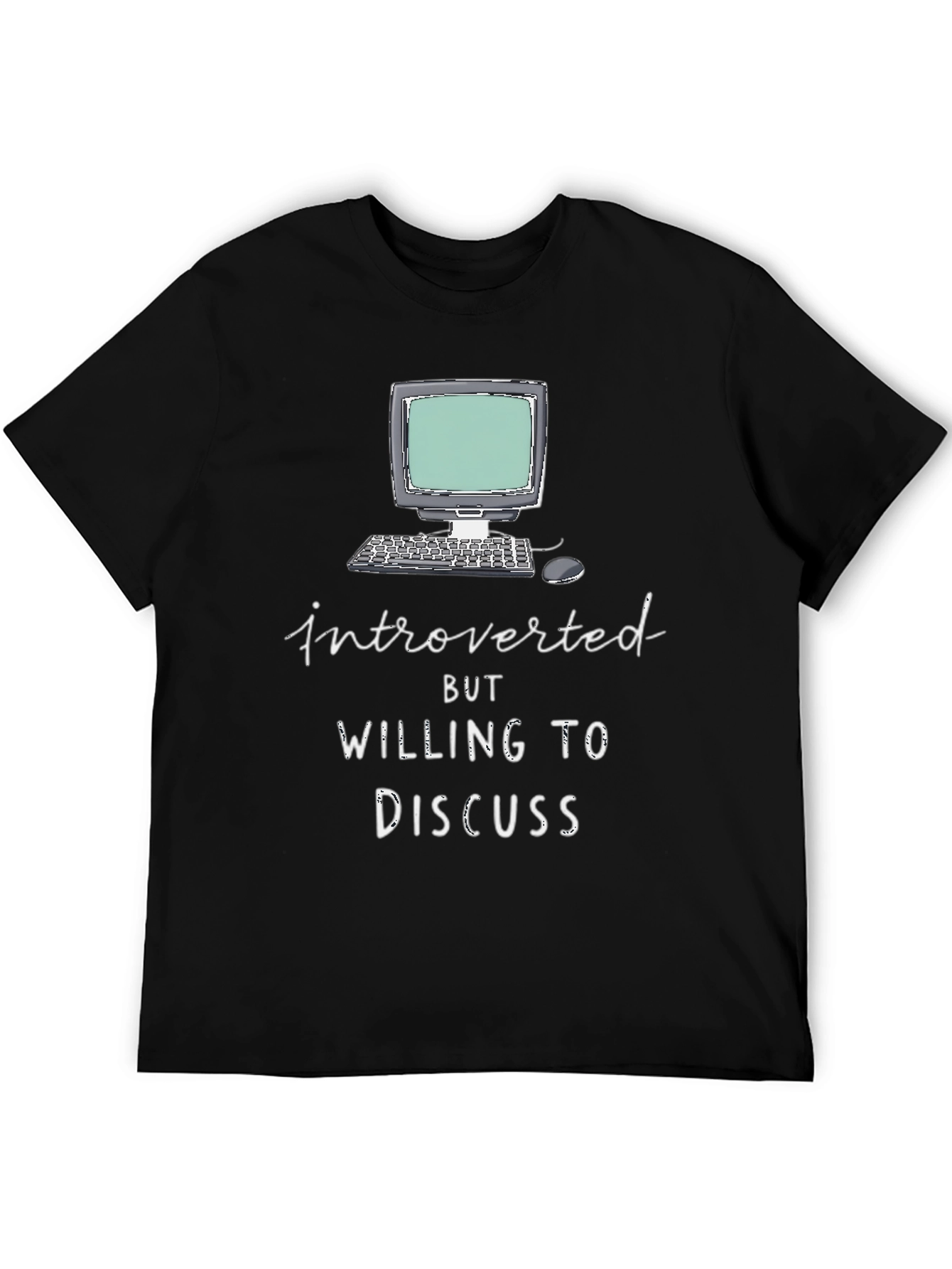 Introverted Discuss Graphic Tee