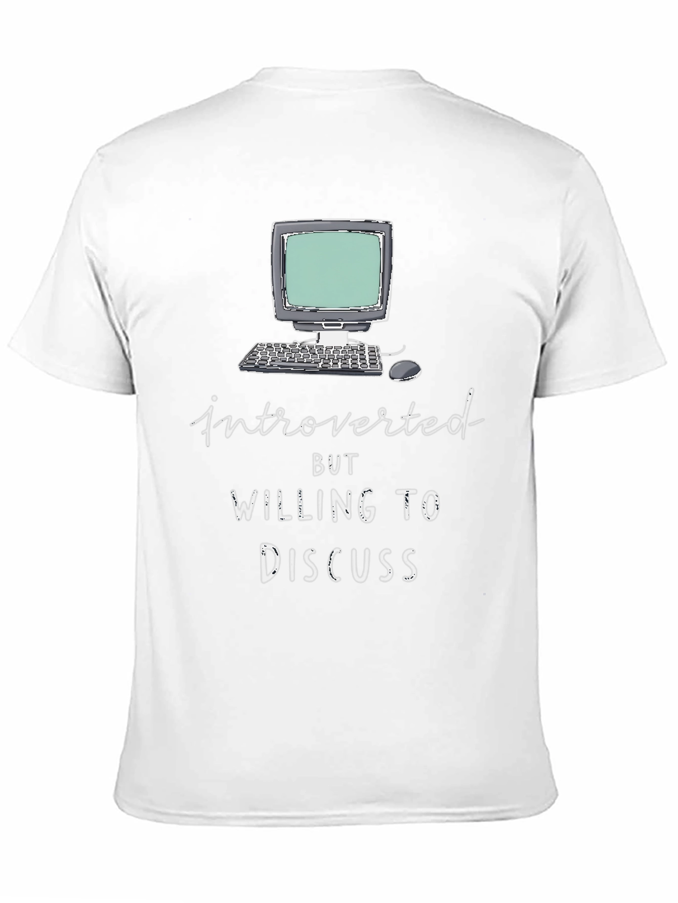 Introverted Discuss Graphic Tee