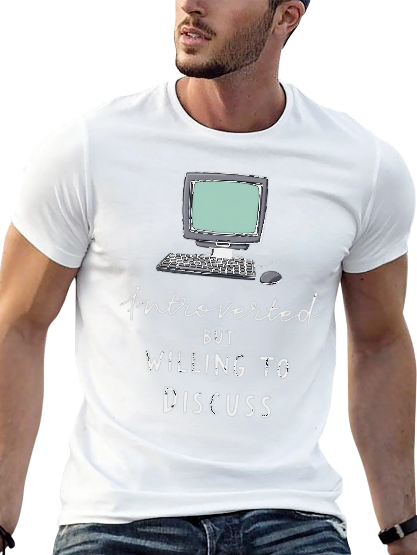Introverted Discuss Graphic Tee