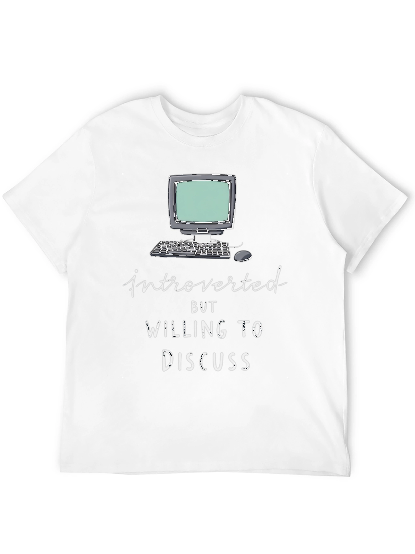 Introverted Discuss Graphic Tee