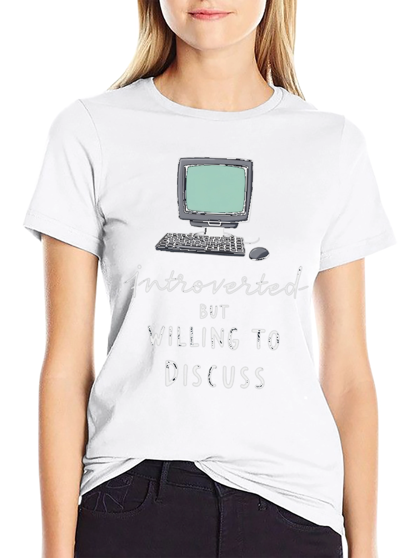 Introverted Discuss Graphic Tee