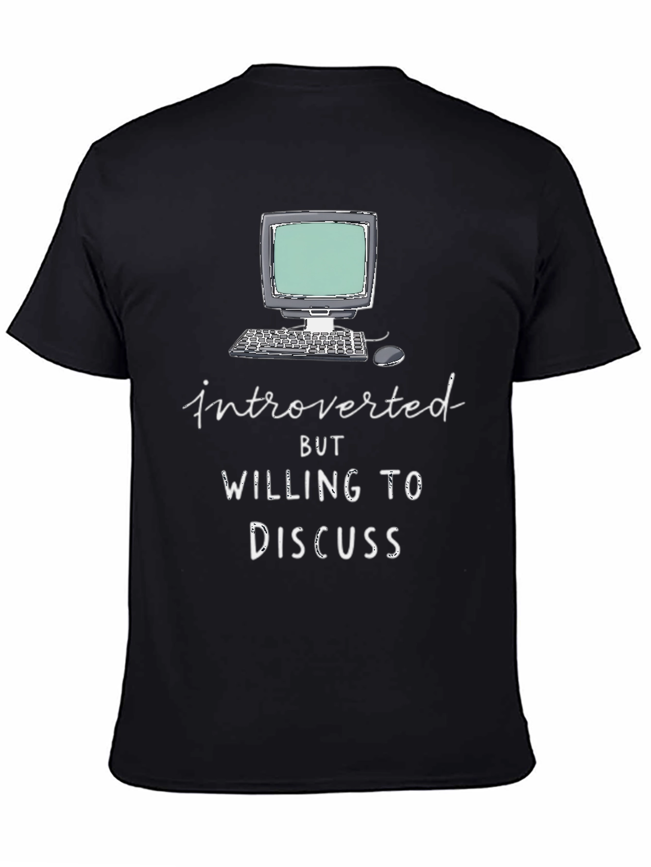 Introverted Discuss Graphic Tee