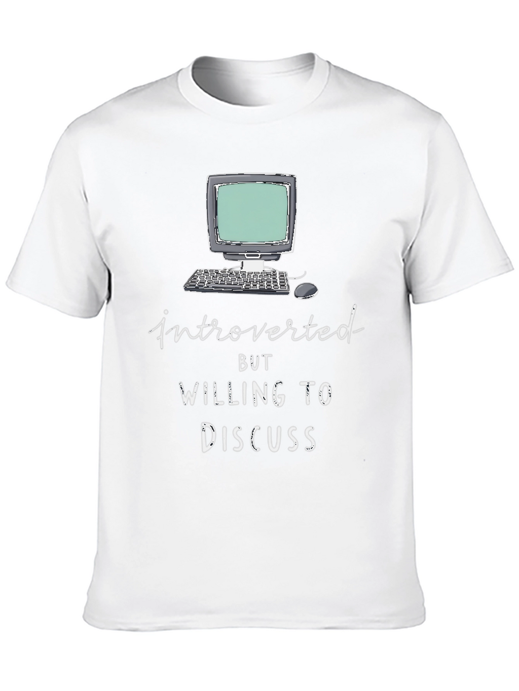 Introverted Discuss Graphic Tee