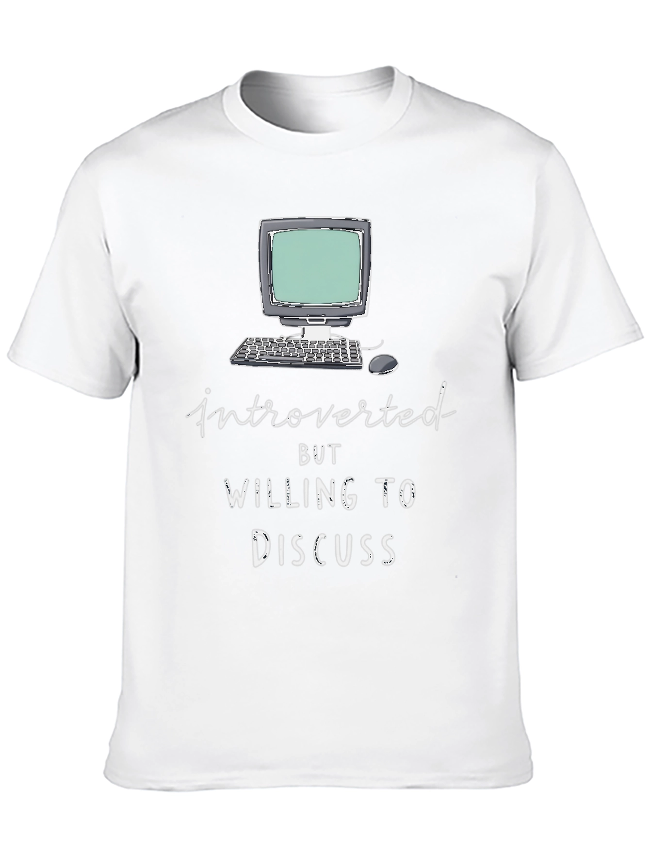 Introverted Discuss Graphic Tee