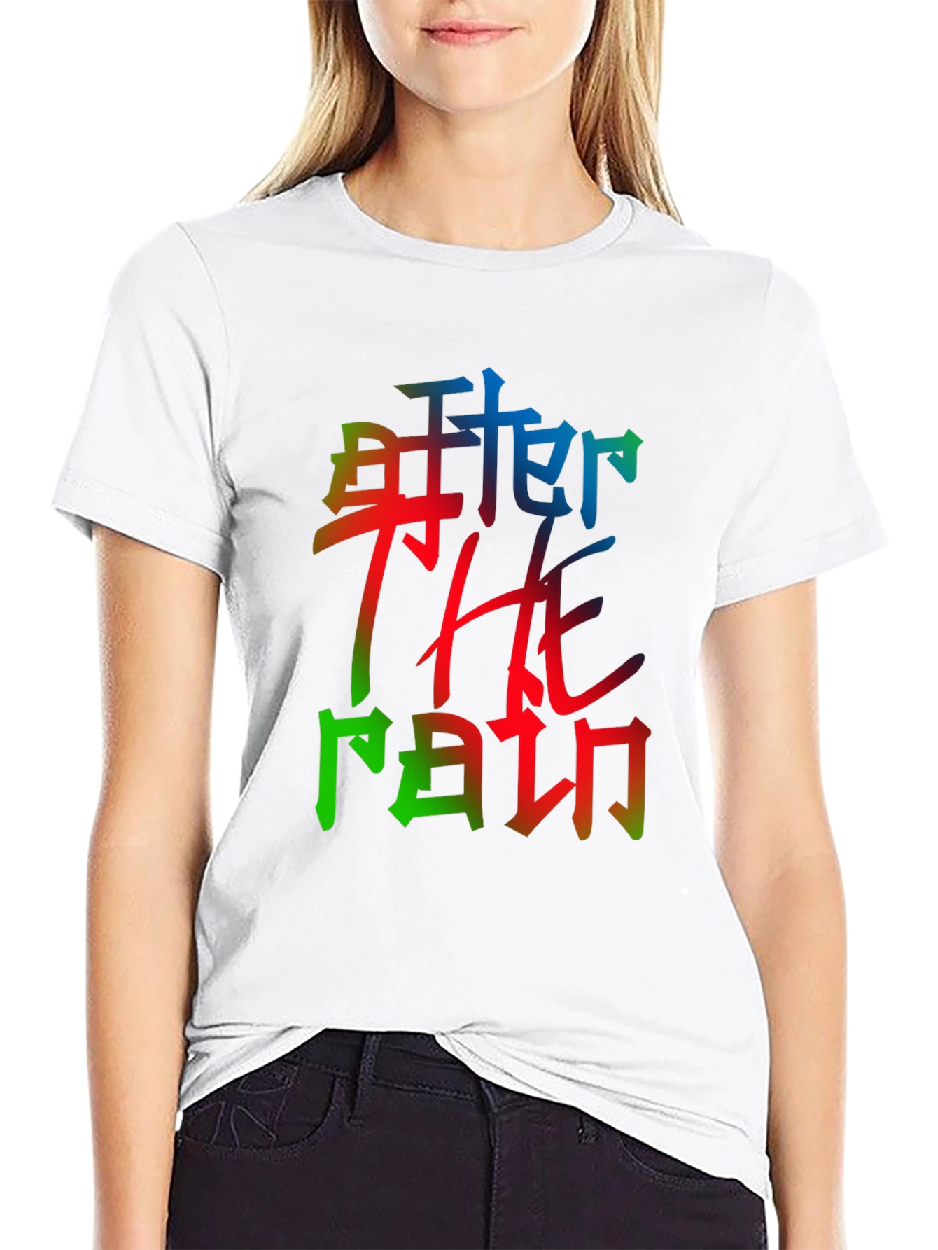 After The Rain Graphic Tee - Mens Black T-Shirt
