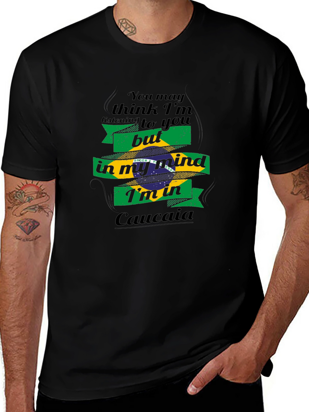 Caucaia Brazil Flag T-Shirt