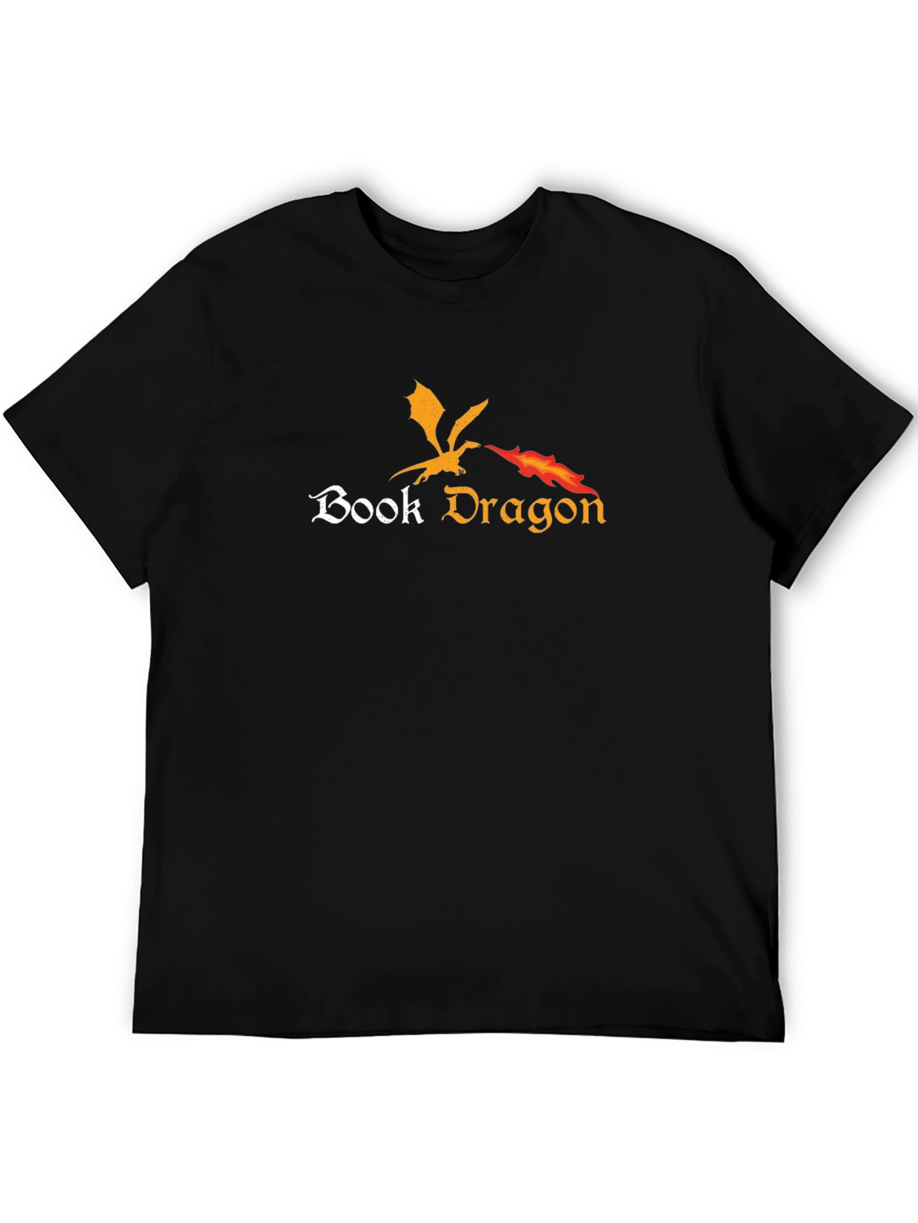 Book Dragon T-Shirt - Fantasy Reader Tee