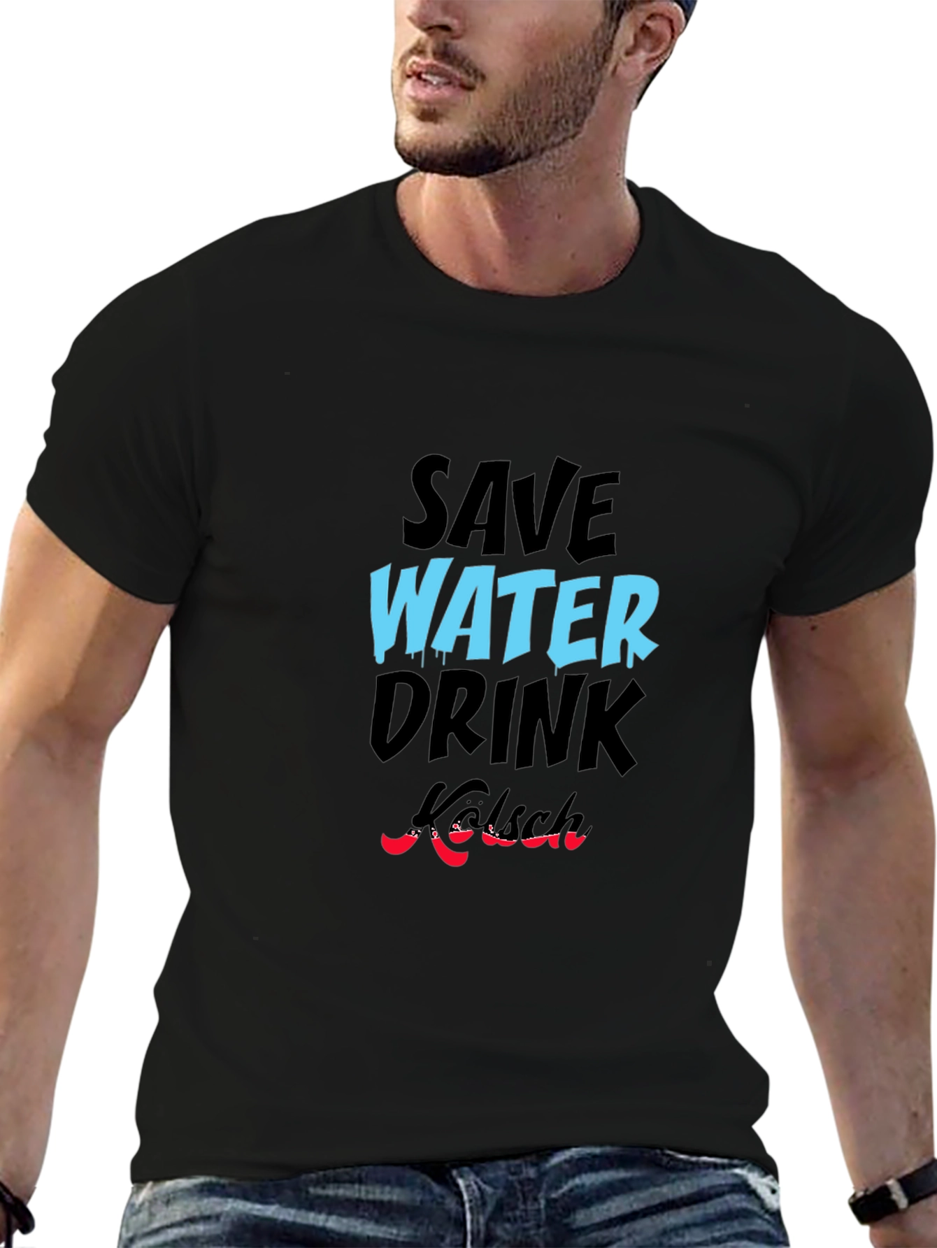 Save Water Drink Kölsch Graphic Tee