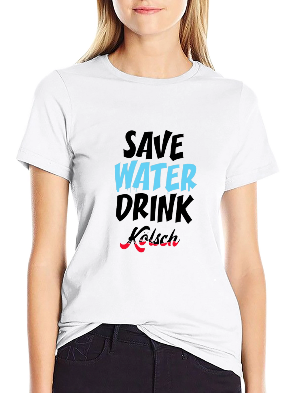 Save Water Drink Kölsch Graphic Tee