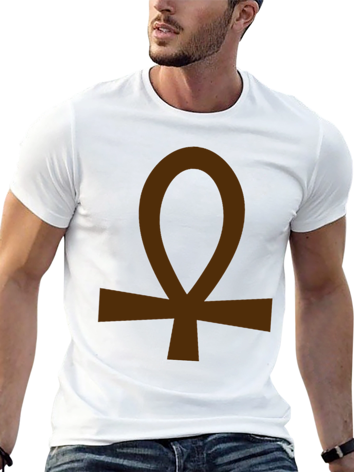 Ankh Symbol T-Shirt - Egyptian Key of Life