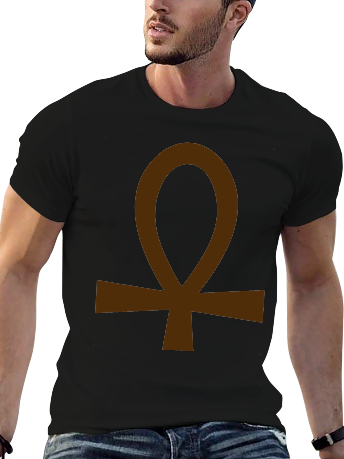 Ankh Symbol T-Shirt - Egyptian Key of Life