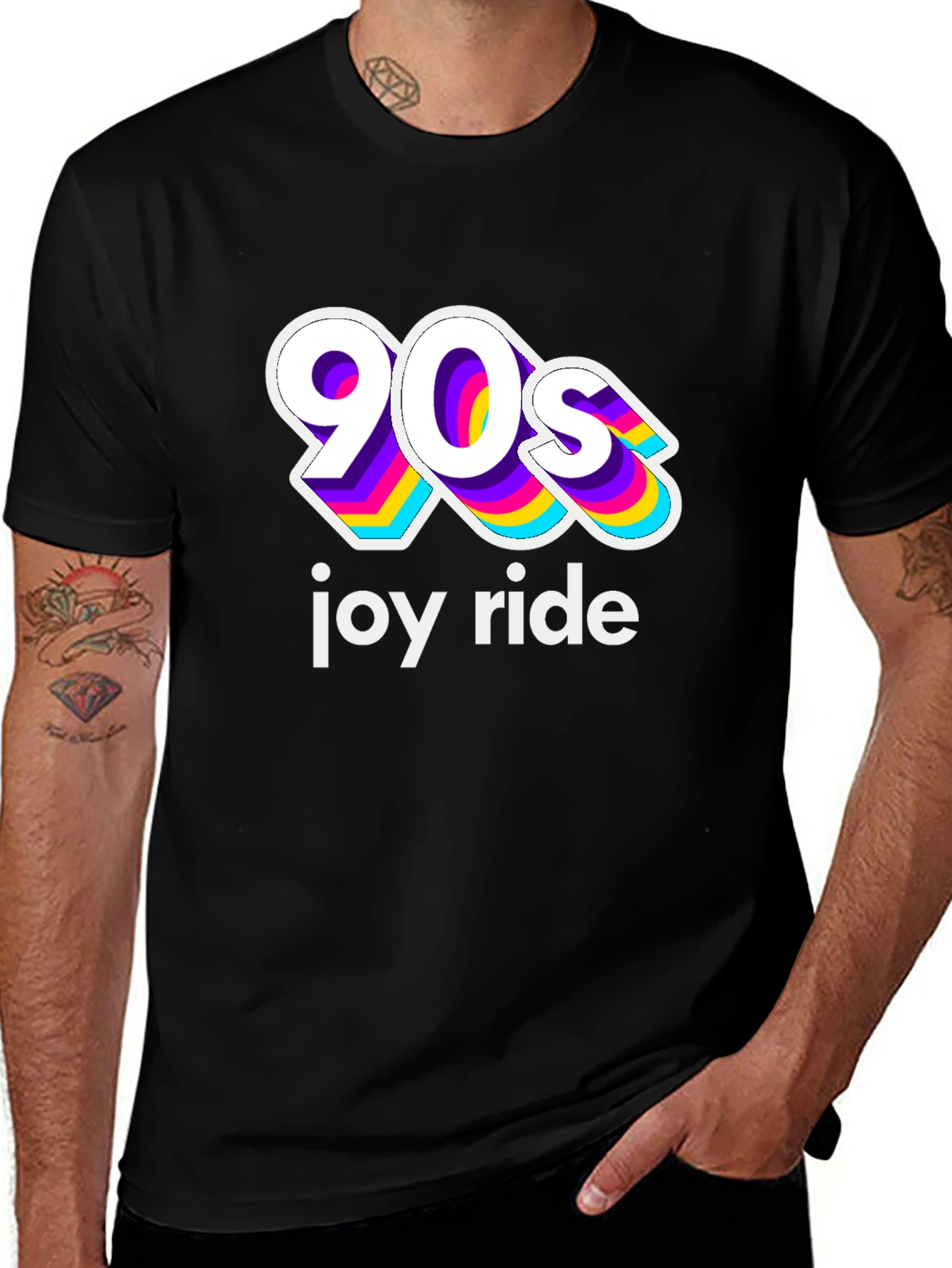 90s Joy Ride Graphic Tee - Retro Style