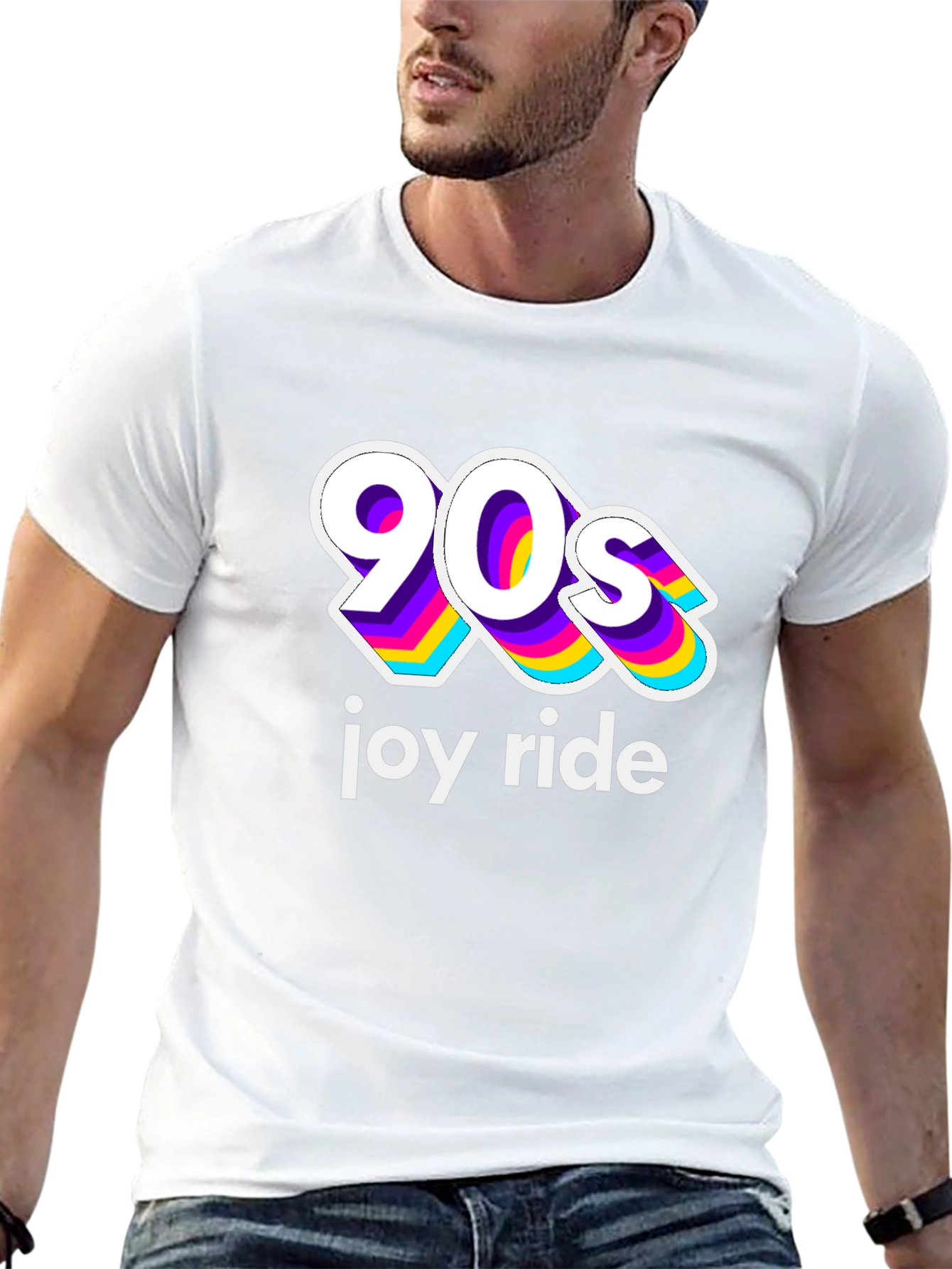 90s Joy Ride Graphic Tee - Retro Style