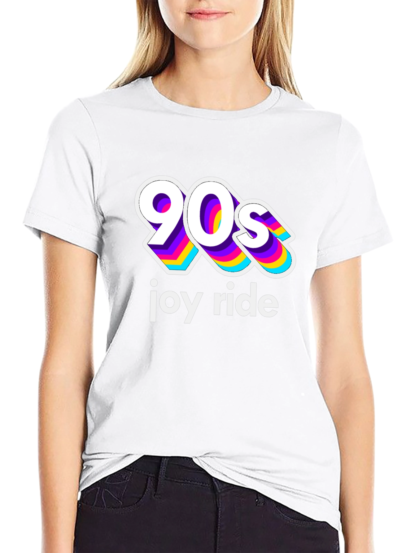 90s Joy Ride Graphic Tee - Retro Style