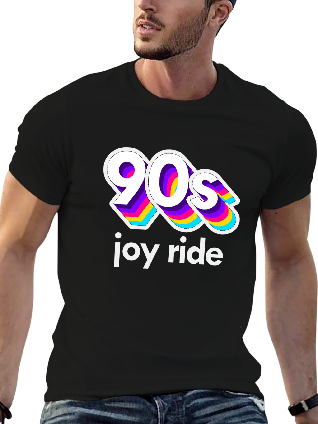 90s Joy Ride Graphic Tee - Retro Style
