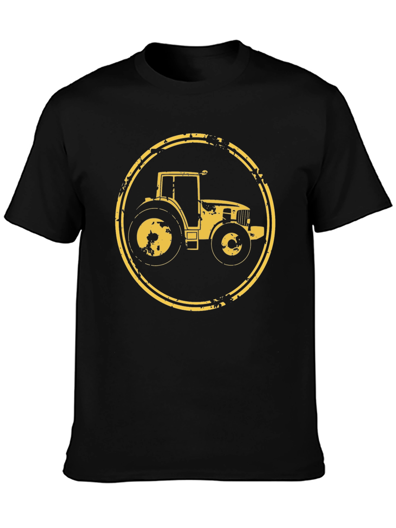 Distressed Tractor Graphic Tee