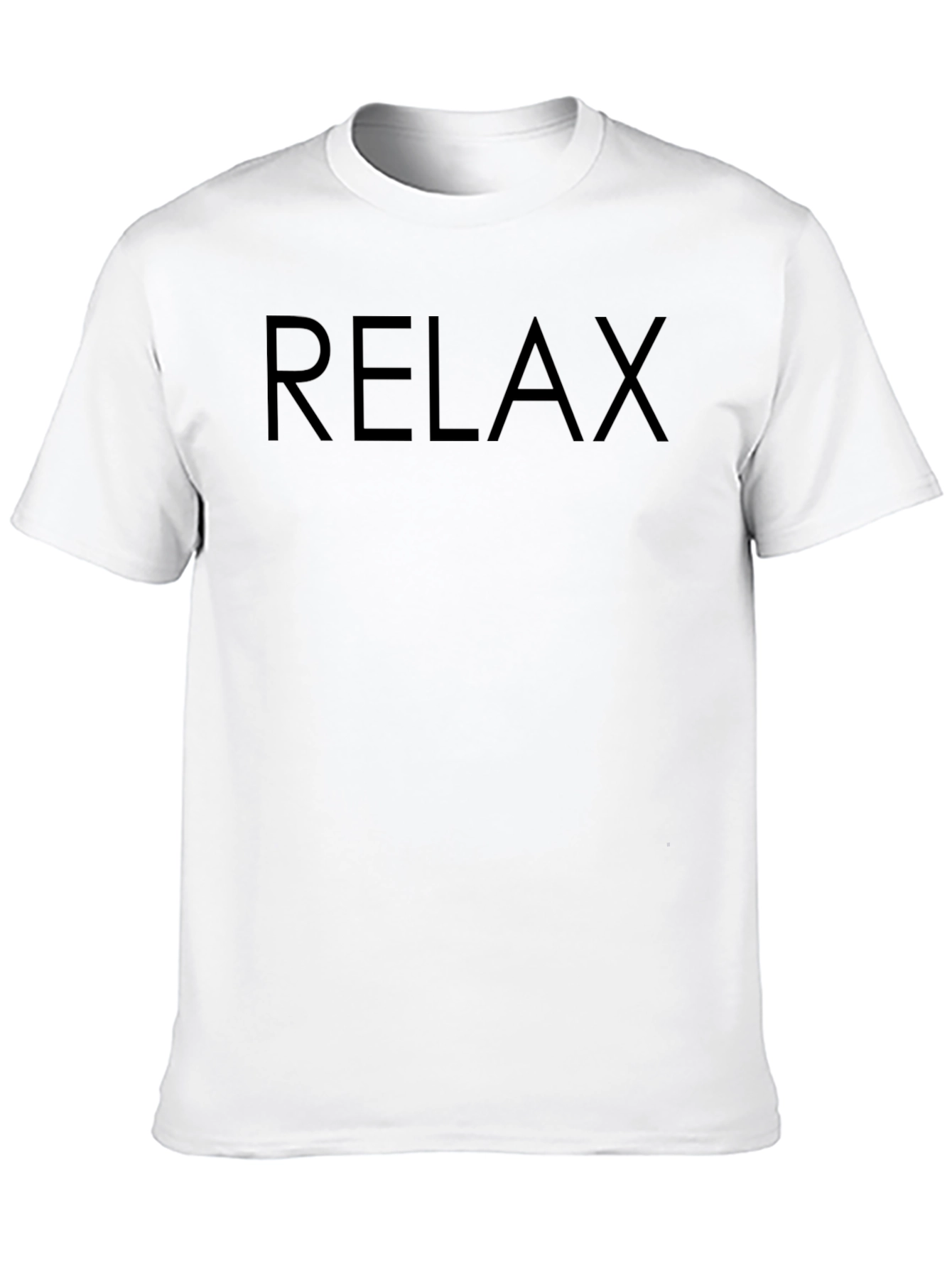 Relax Black T-Shirt - Casual Comfort