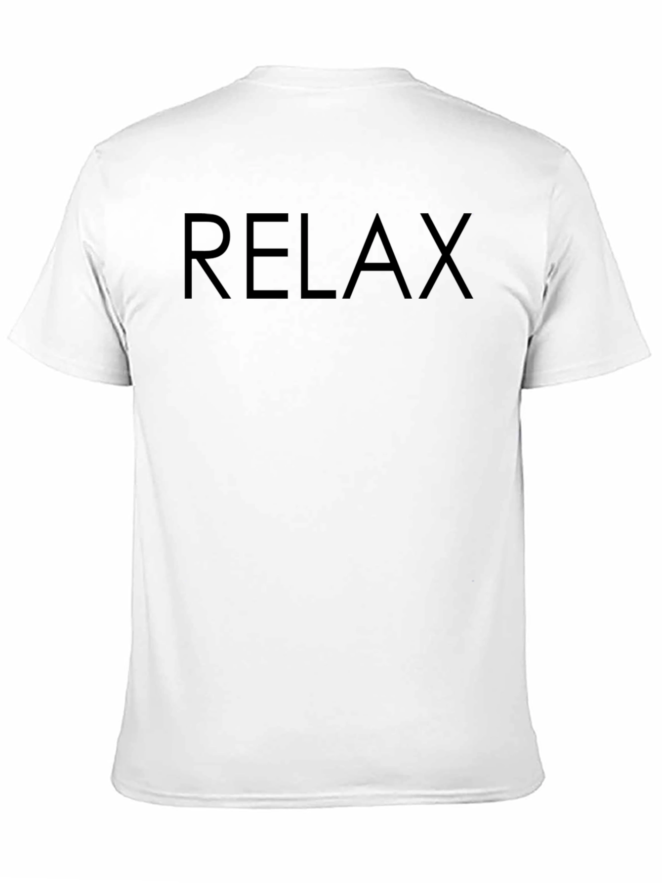 Relax Black T-Shirt - Casual Comfort