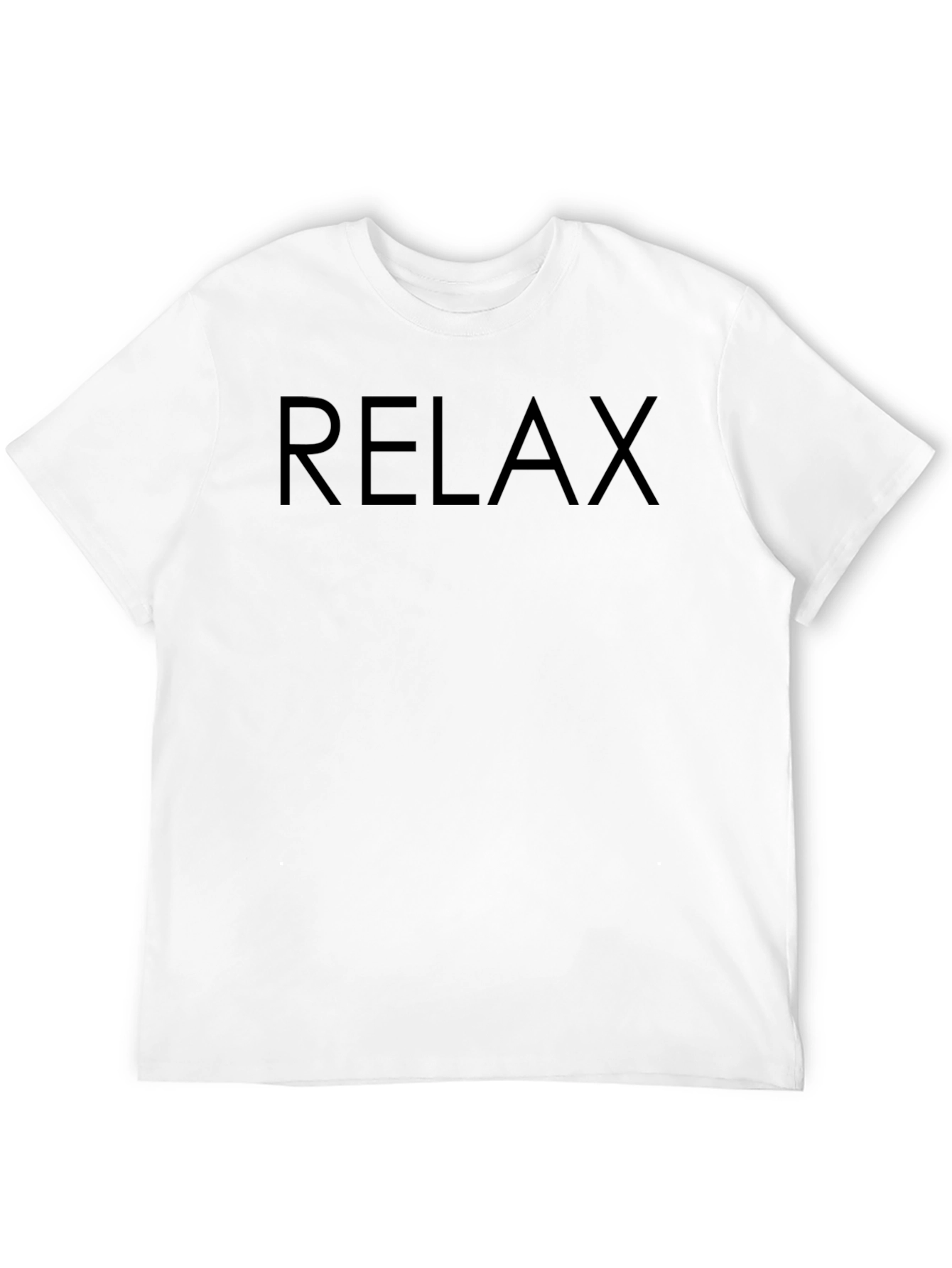 Relax Black T-Shirt - Casual Comfort