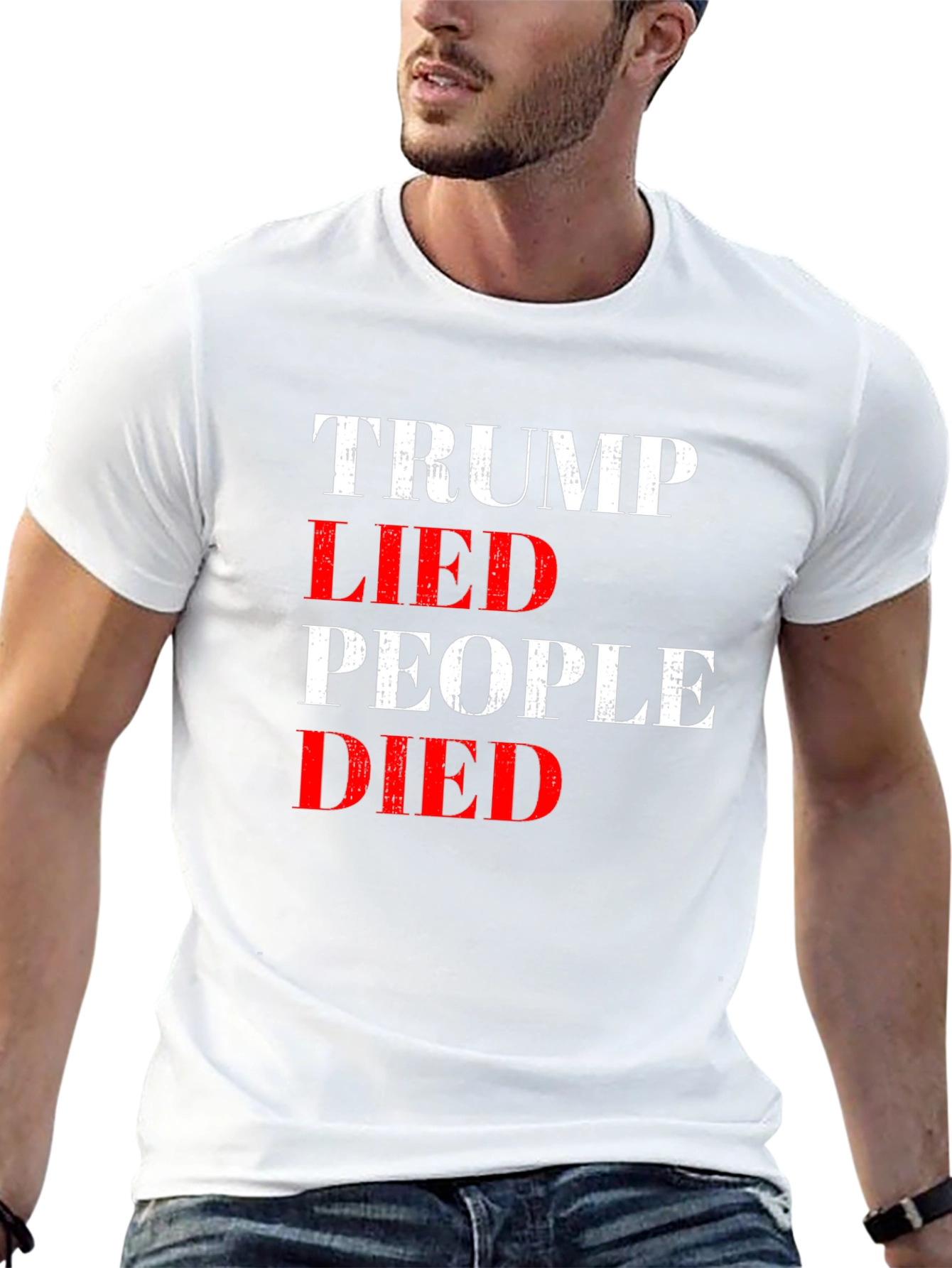 Trump Lied People Died Graphic Tee