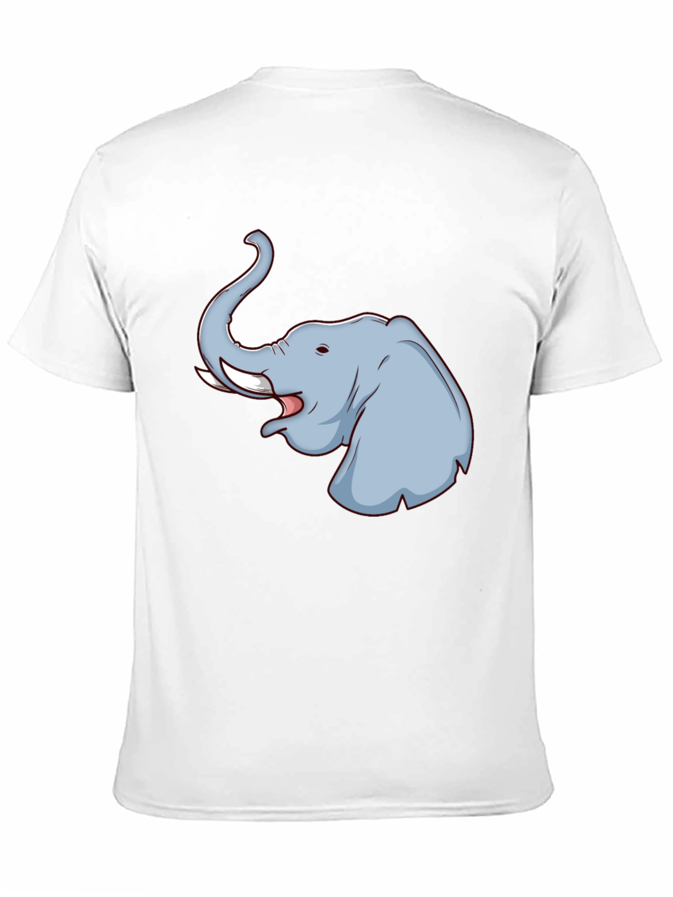 Elephant Graphic T-Shirt - Black Cotton Tee