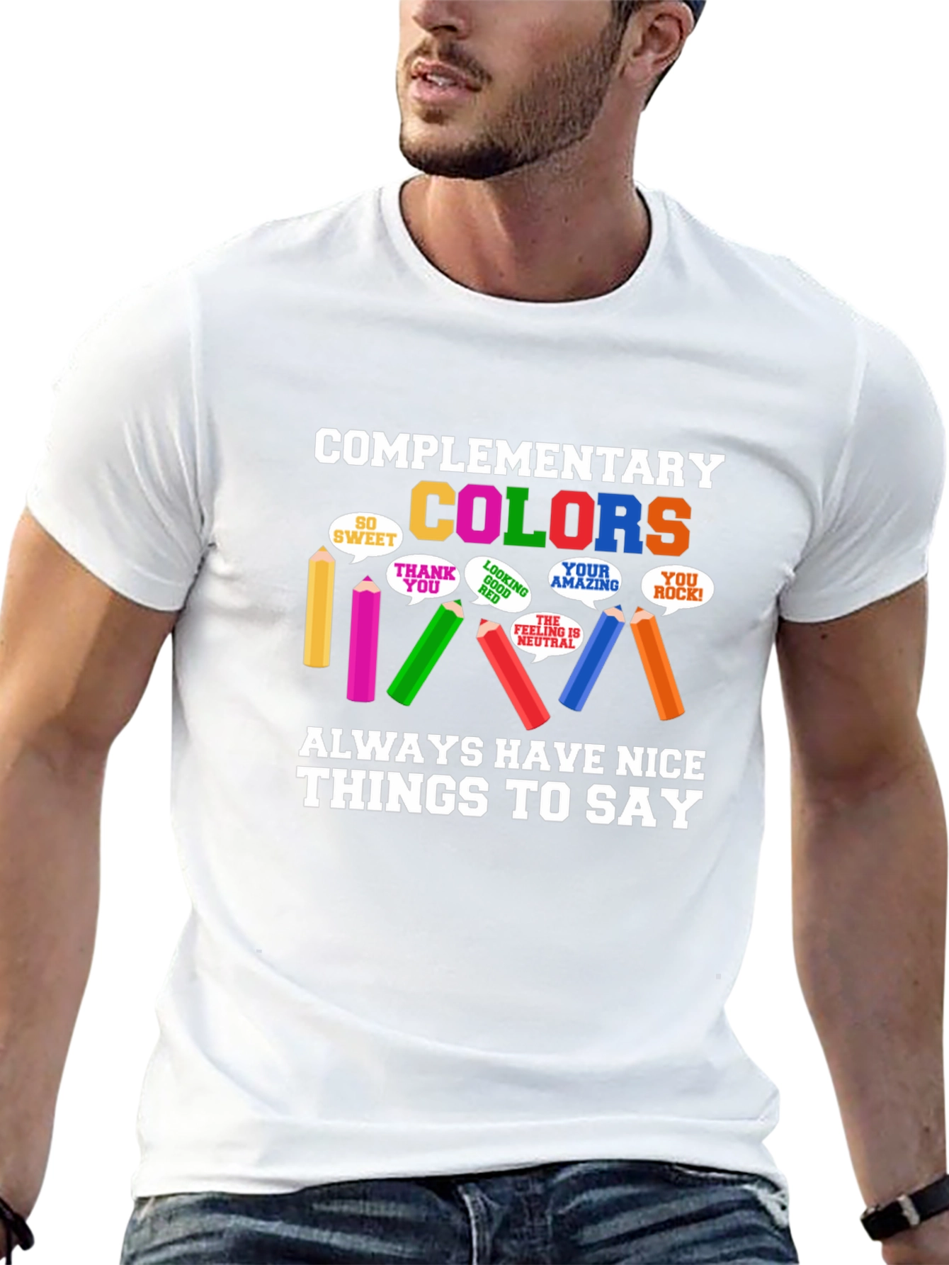 Complementary Colors T-Shirt - Nice Things to Say