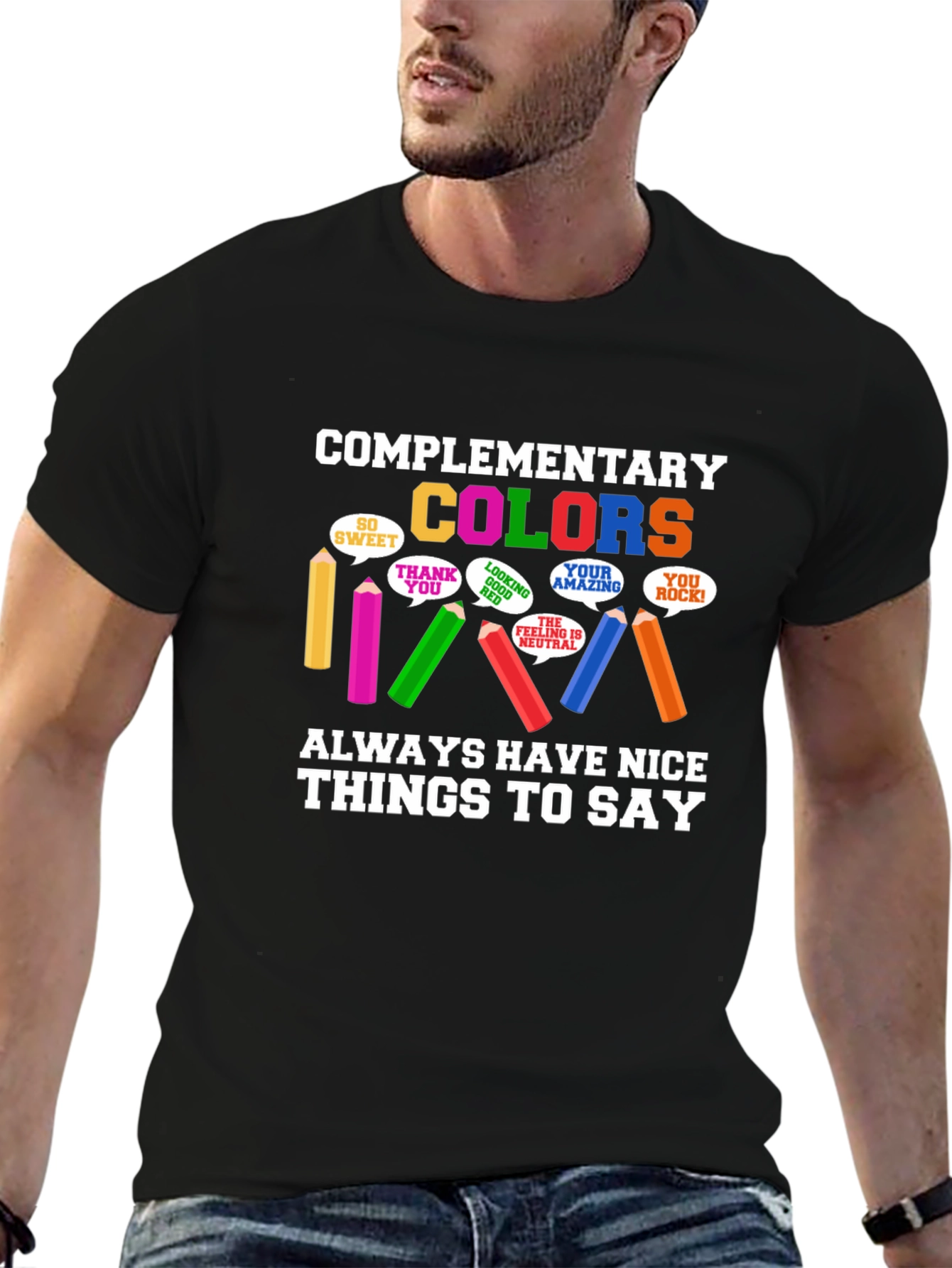 Complementary Colors T-Shirt - Nice Things to Say