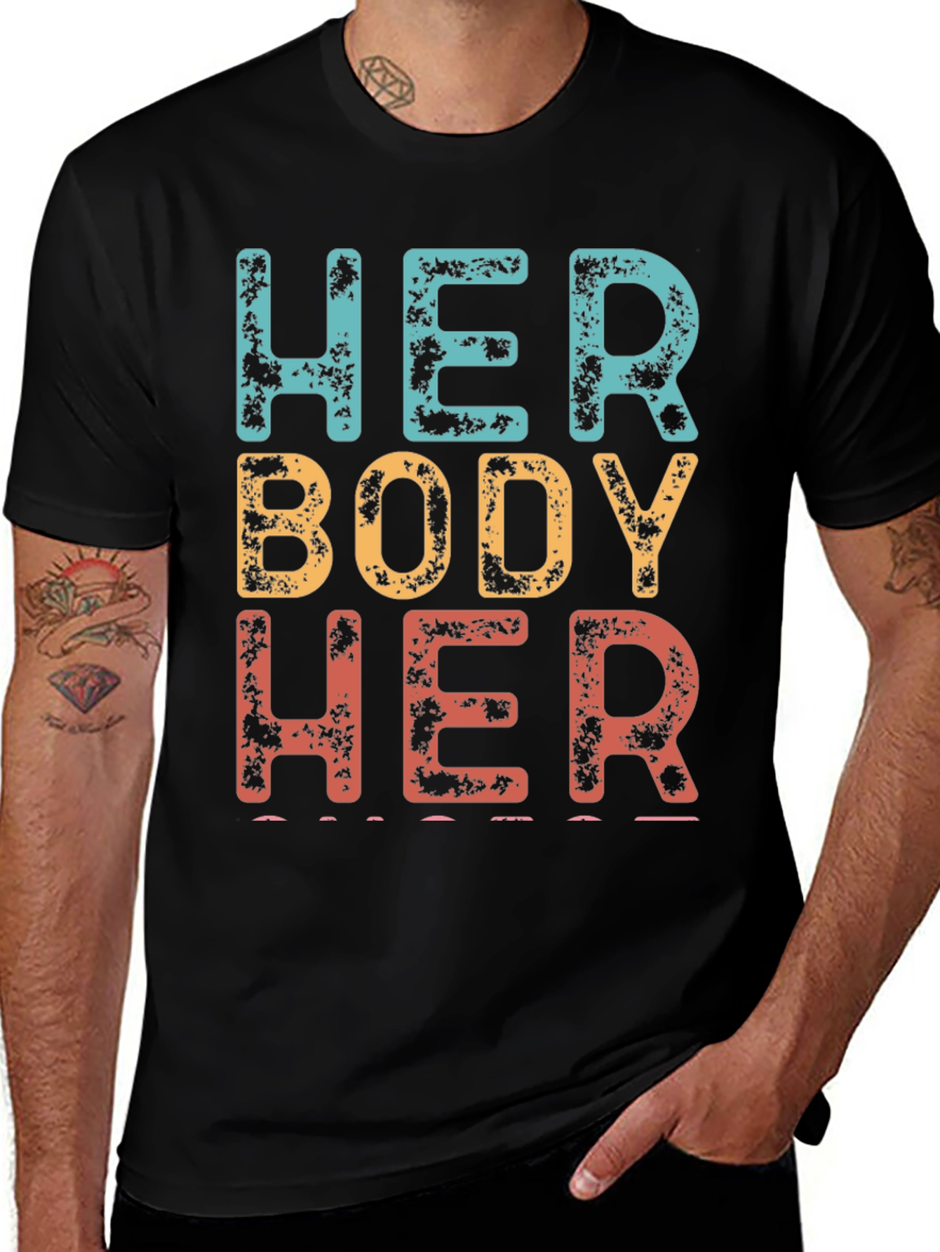 Her Body Her Choice Graphic Tee