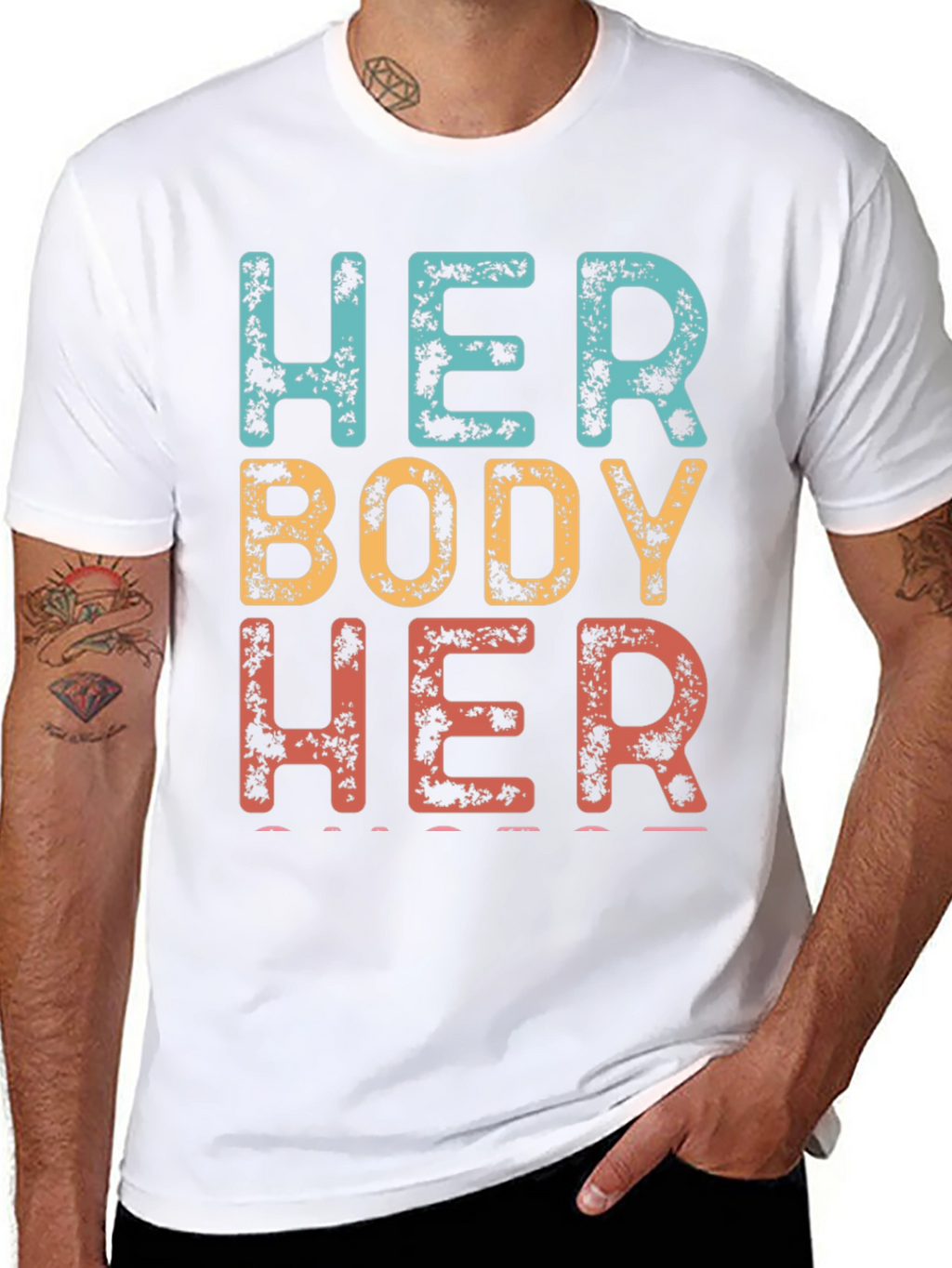 Her Body Her Choice Graphic Tee