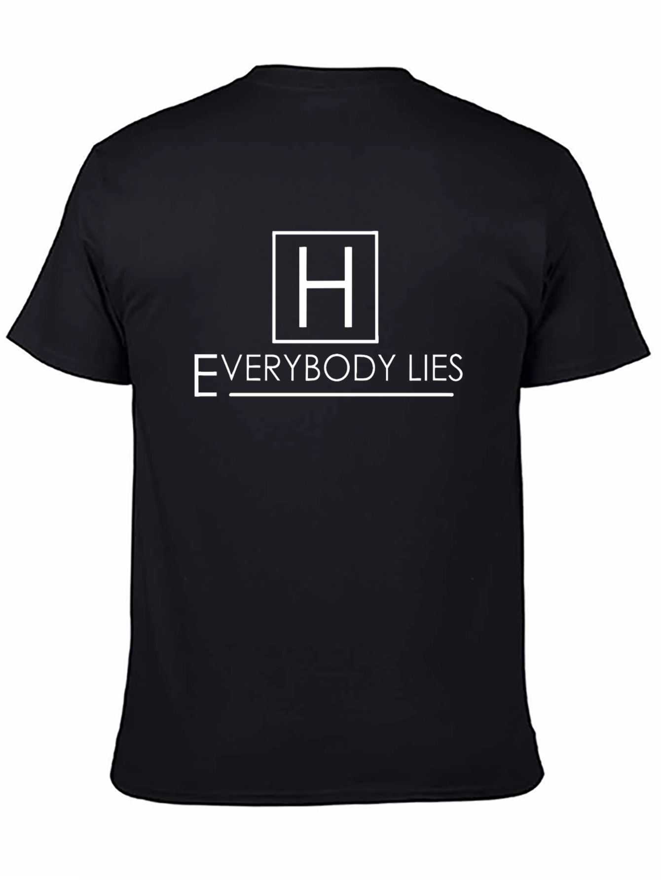 House MD Everybody Lies Black T-Shirt