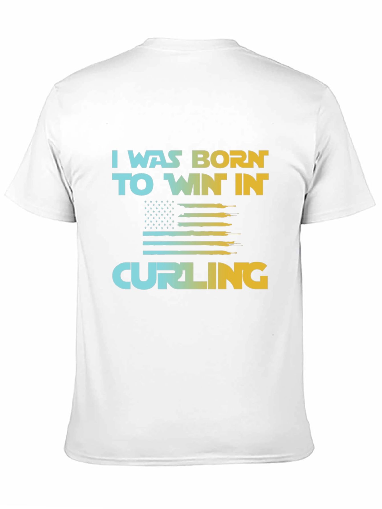 Curling Fan T-Shirt - Born to Win