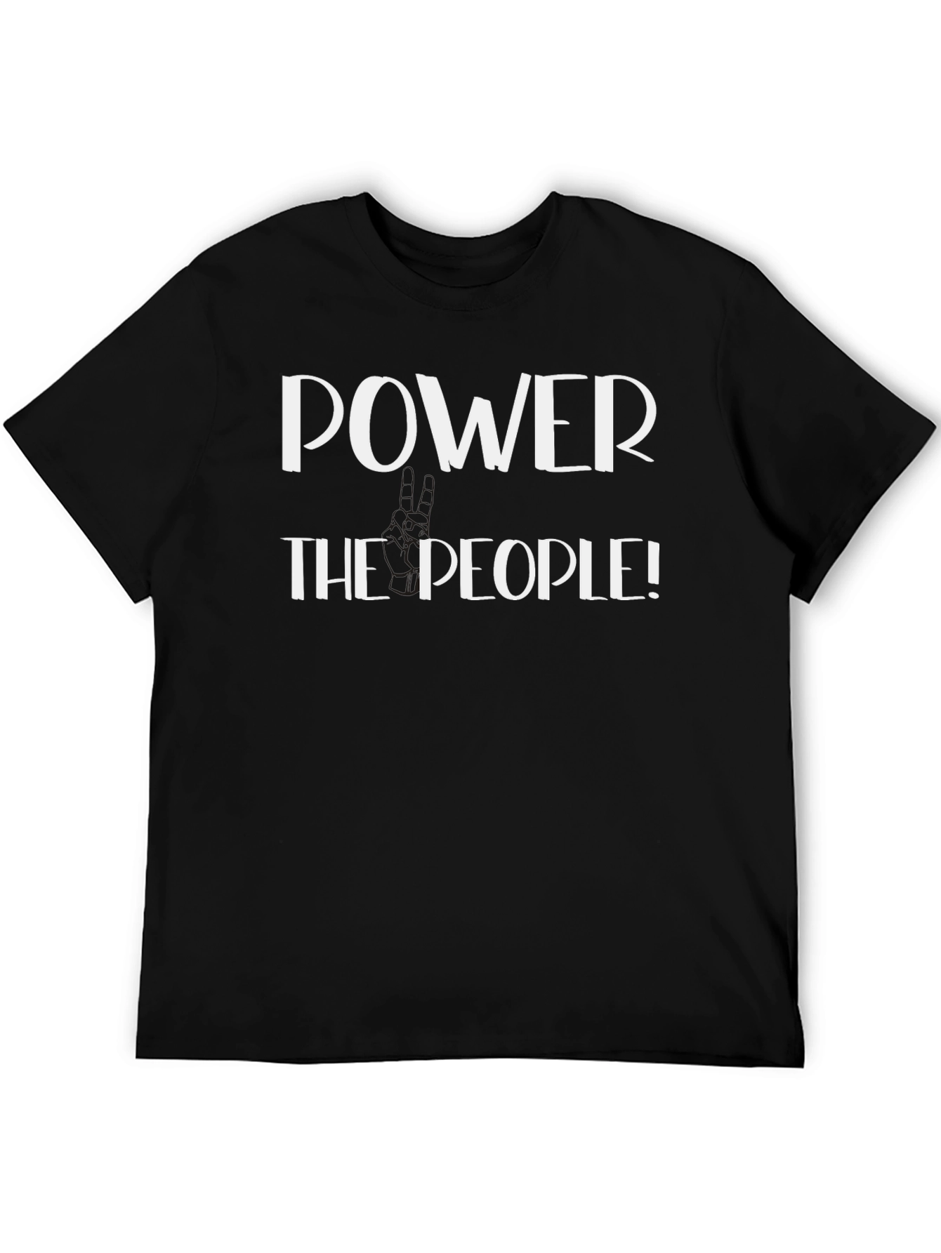 Power to the People Graphic T-Shirt
